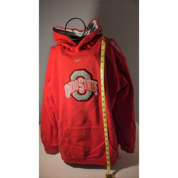 Ohio State University, Nike Red Size XL Unisex Hoodie Sweatshirt - Picture 1 of 11